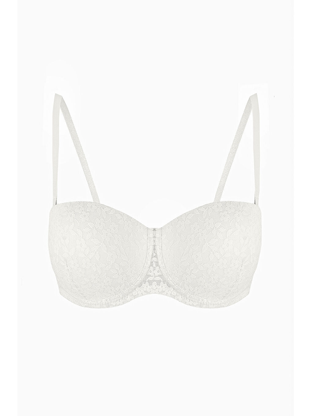 Ekru Nirvana Straplez Destekli Tek Sütyen