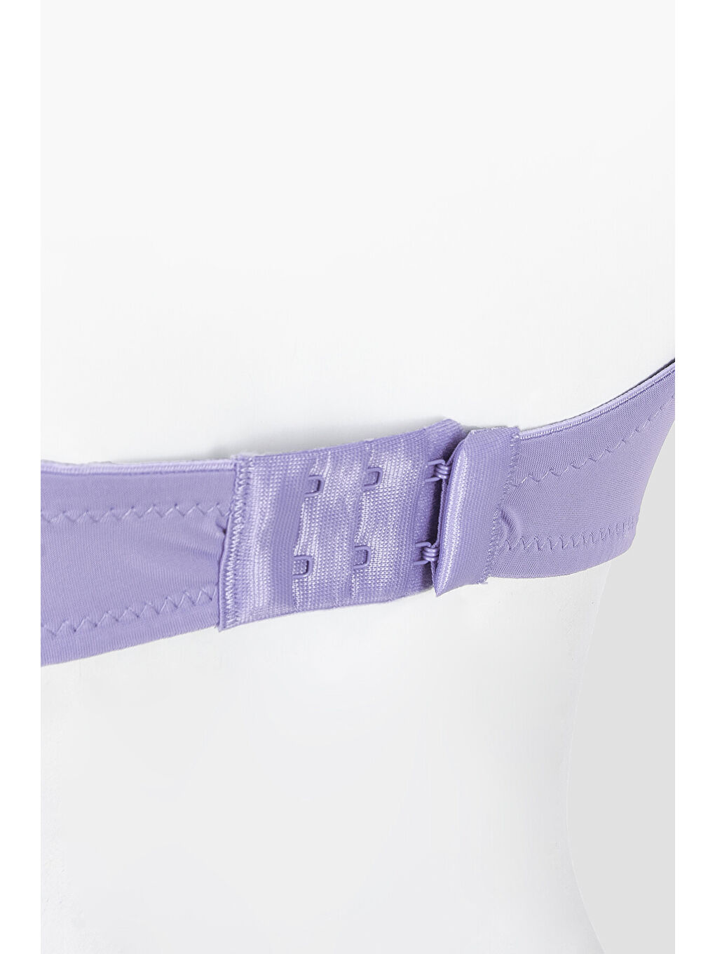 Lila Latina Destekli Straplez Sütyen-1