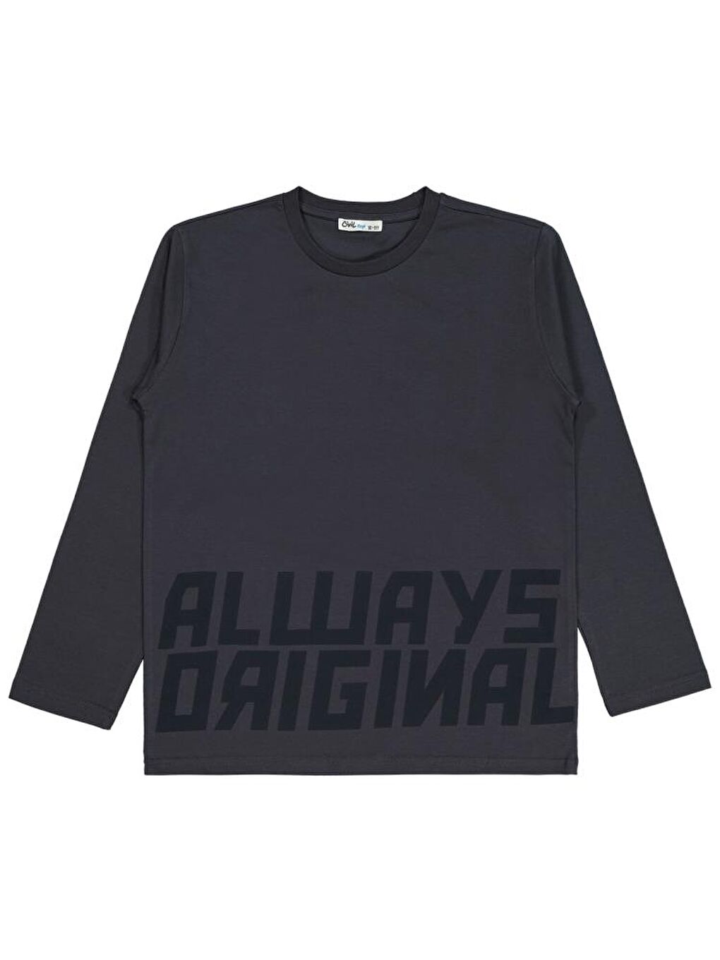Antrasit Boys Always Orıgınal Baskılı 10-13 Yaş Sweatshirt-1