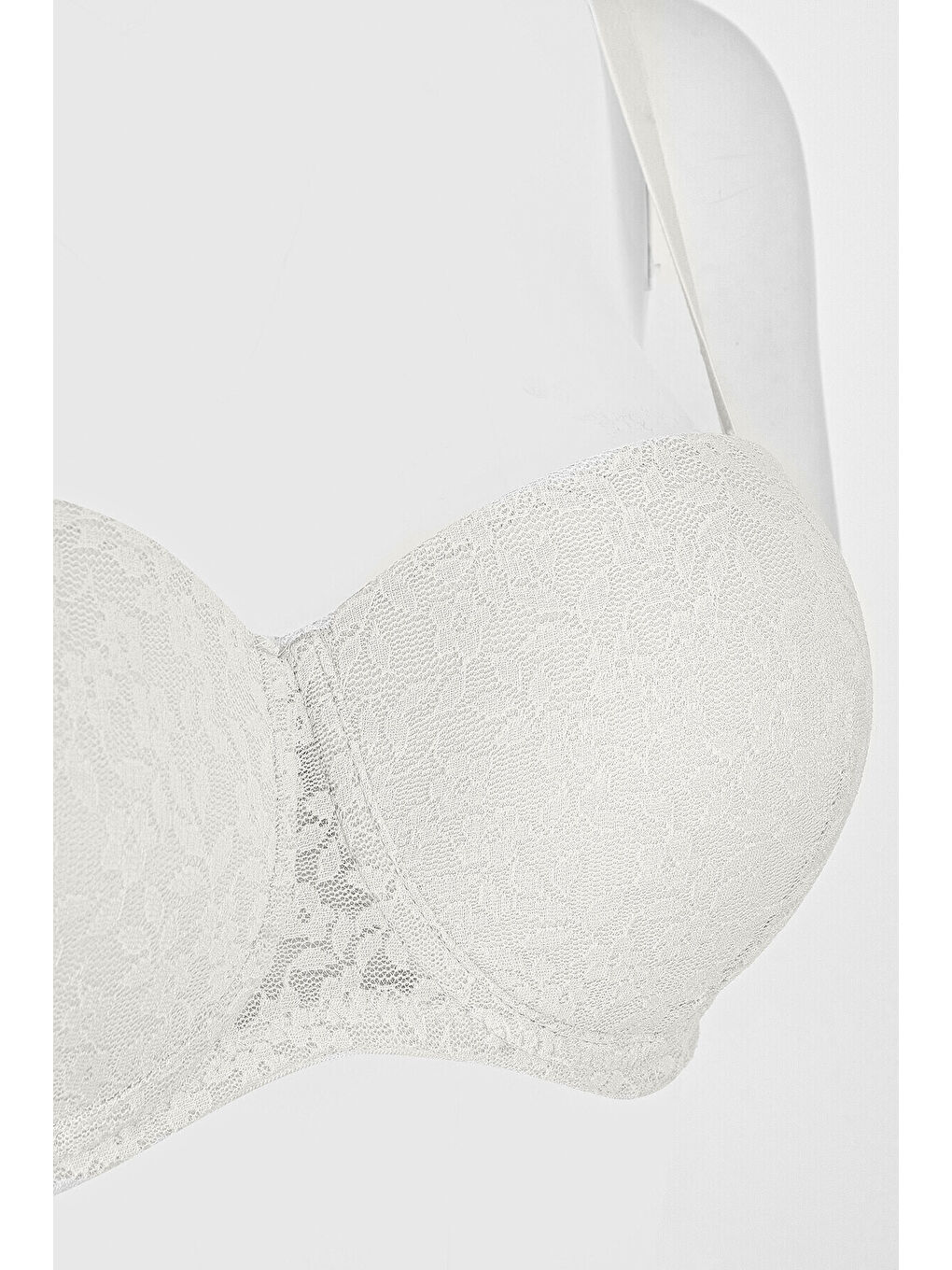 Ekru Nirvana Straplez Destekli Tek Sütyen-3