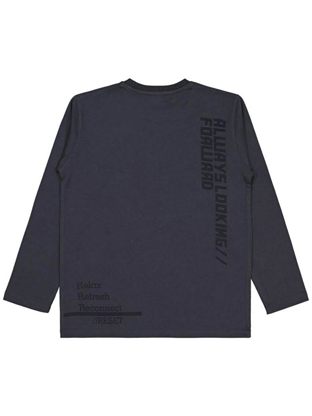 Antrasit Boys Always Orıgınal Baskılı 10-13 Yaş Sweatshirt