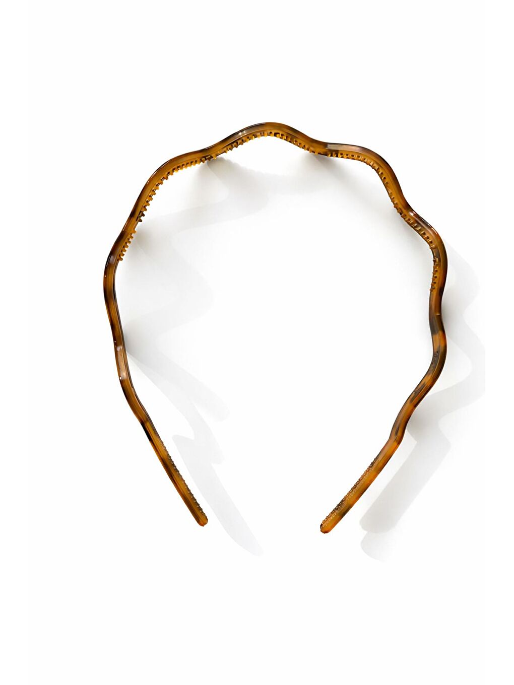 Kahverengi Kaplumbağa Sırtı Desenli Midi Taç-1