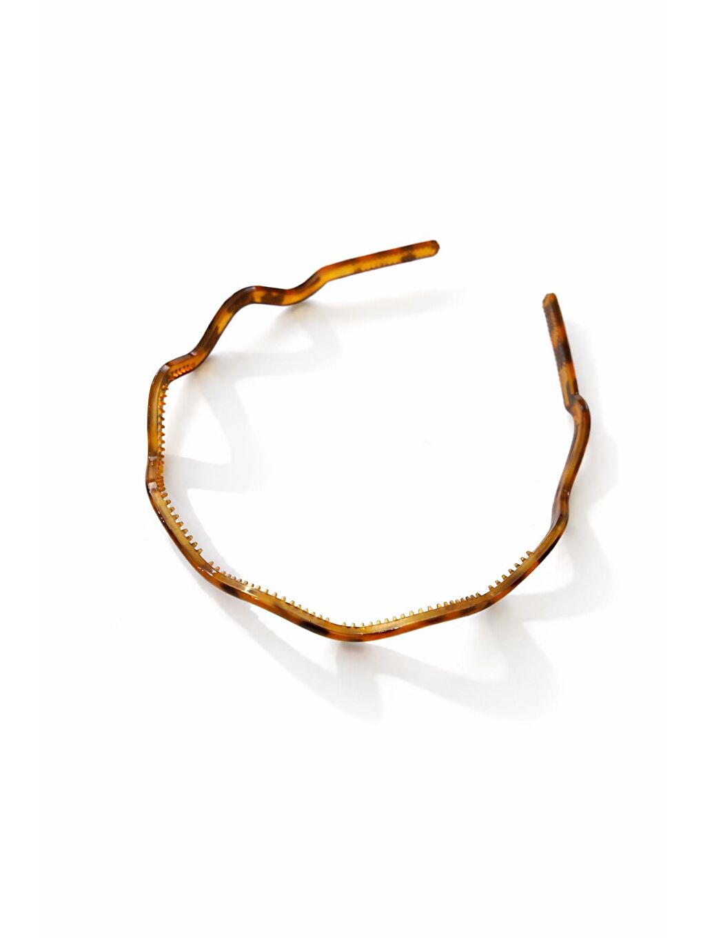 Kahverengi Kaplumbağa Sırtı Desenli Midi Taç-2