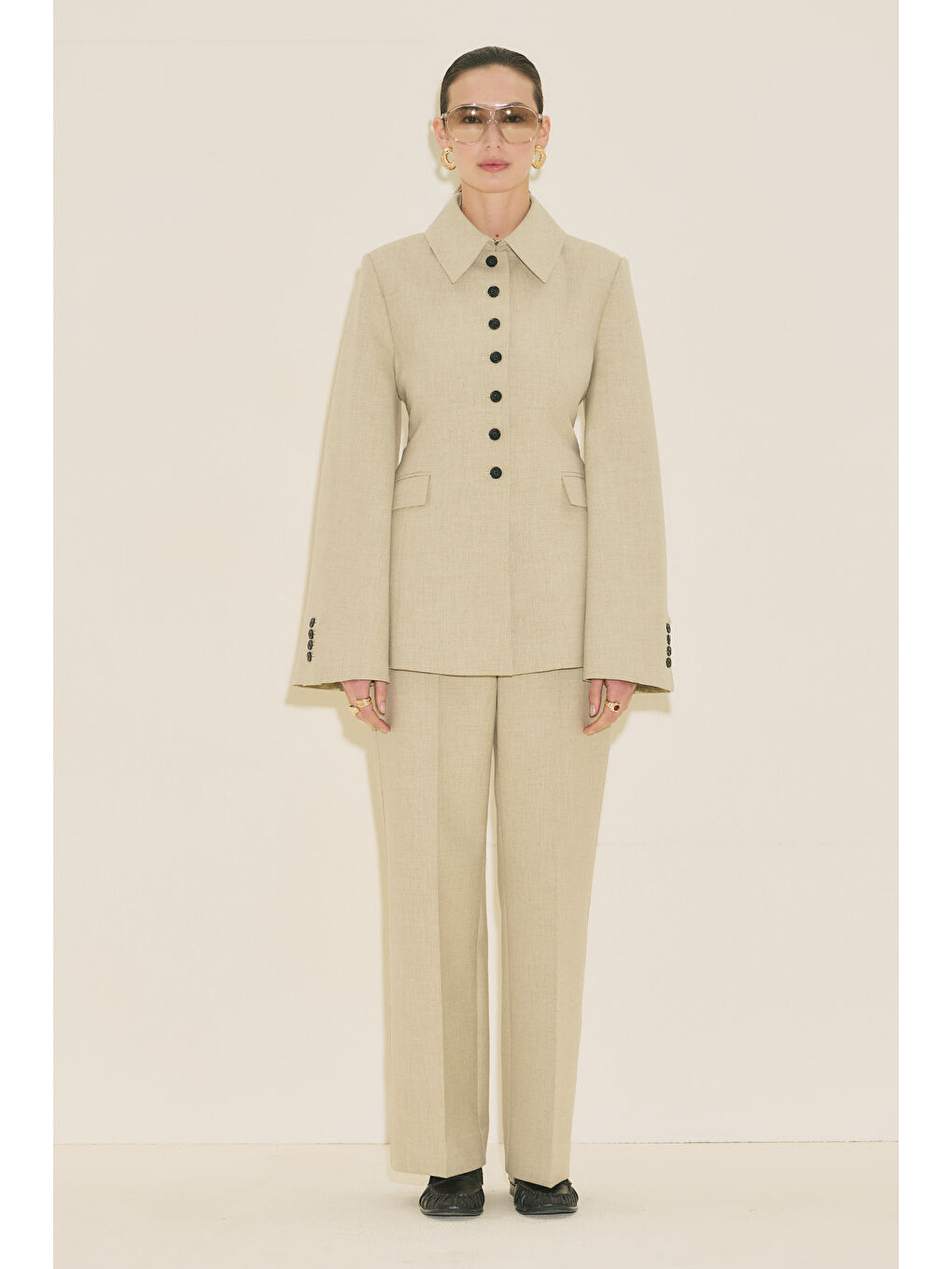 Lımıted Edıtıon Fit Blazer Ceket Yeşil-3