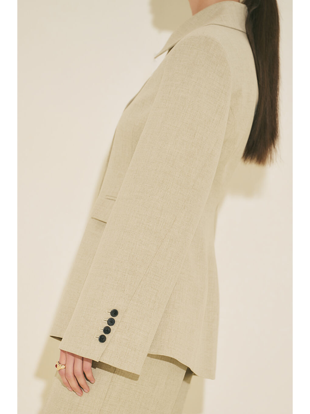 Lımıted Edıtıon Fit Blazer Ceket Yeşil-4