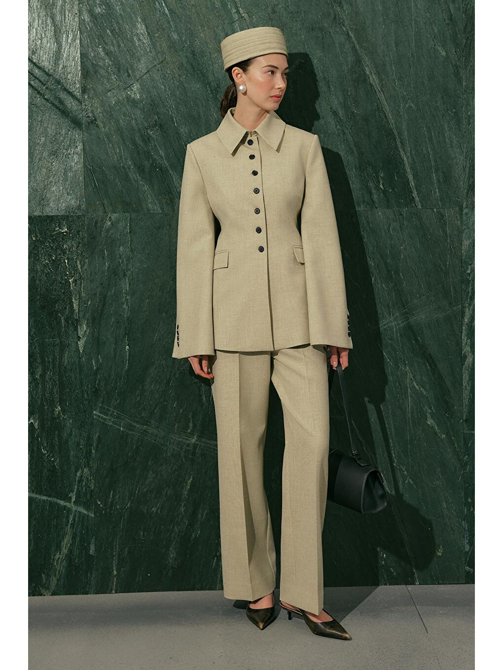 Lımıted Edıtıon Fit Blazer Ceket Yeşil-6