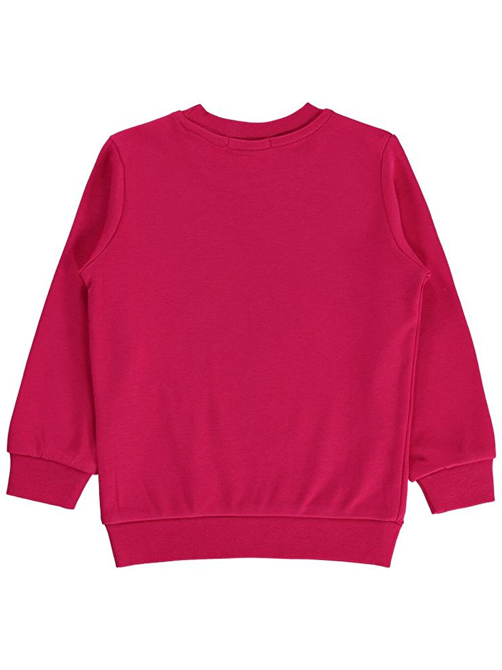 Fuşya Girls Anime Baskılı 2-5 Yaş Sweatshirt-1