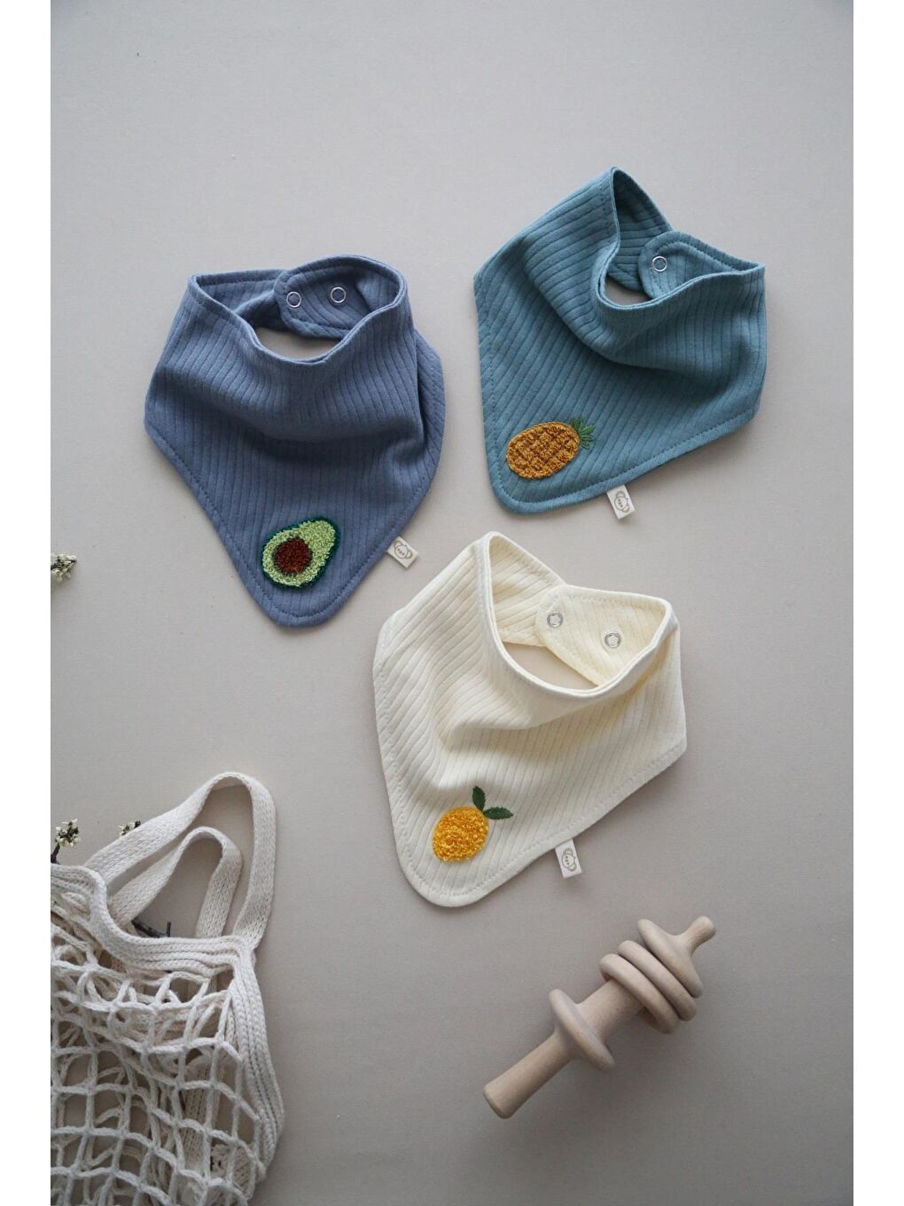 3Lü Nakışlı Önlük Model 2-1