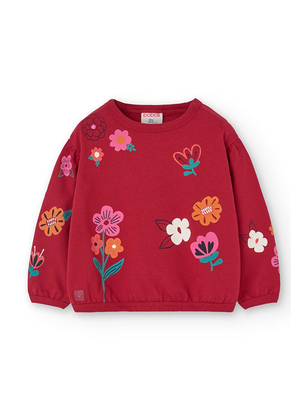 Boboli Fuşya Kız Çocuk Sweatshirt