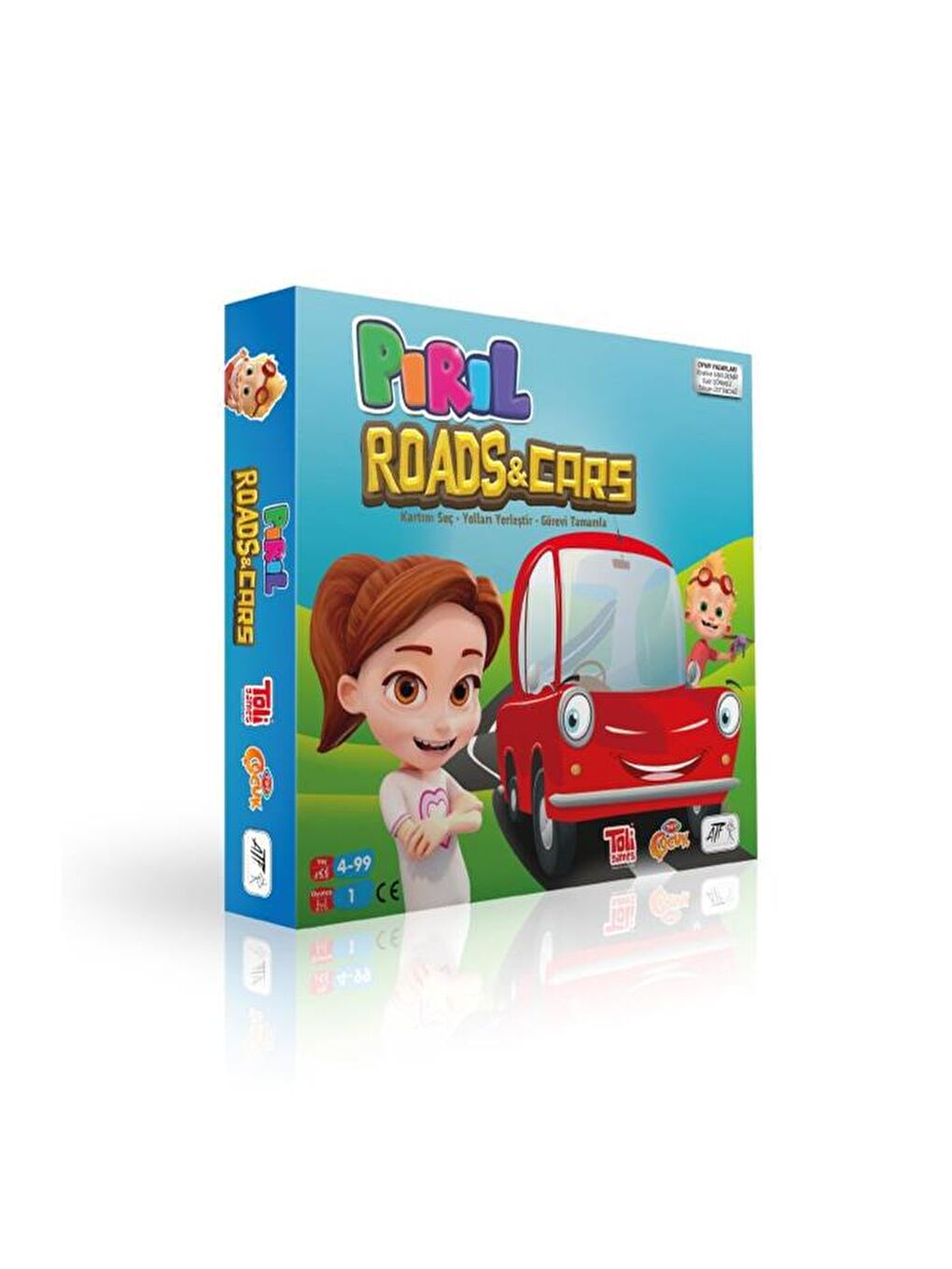 Toli Games Karışık Pırıl Roads - Cars Zeka Oyunu