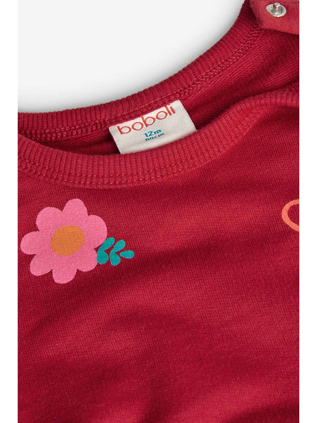 Boboli Fuşya Kız Çocuk Sweatshirt - 2