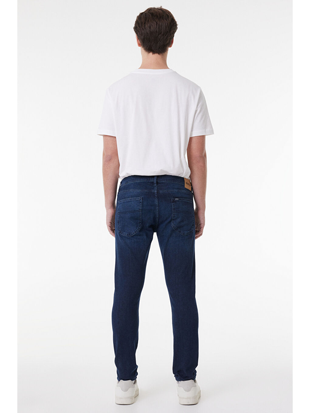 Kansas Slim Fit Normal Bel Koyu Mavi Esnek Jean Pantolon-2