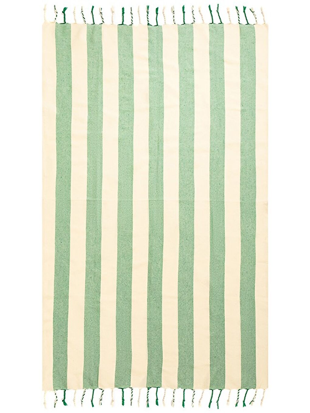 Yeşil Striped Peştemal Banyo Havlusu Plaj Havlusu-1