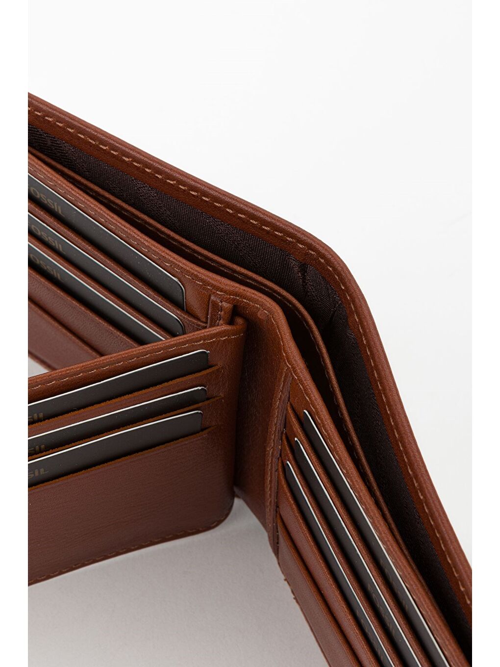 Kahverengi Kutulu Hakiki Deri Taba  Yatay Erkek El Portföyü Cüzdan-1