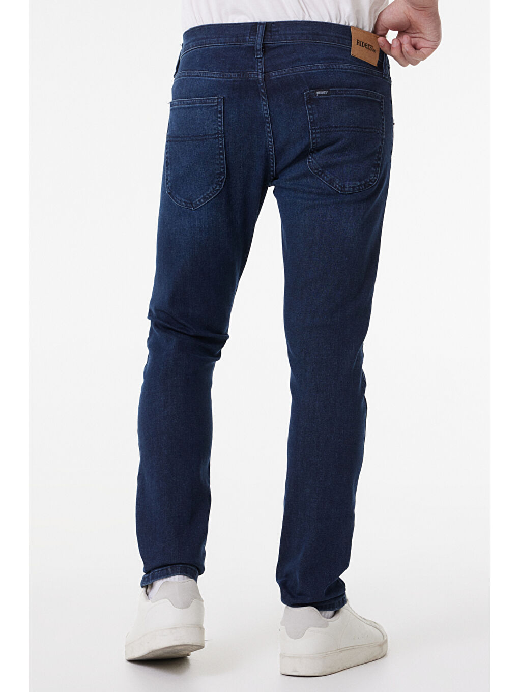 Kansas Slim Fit Normal Bel Koyu Mavi Esnek Jean Pantolon-3