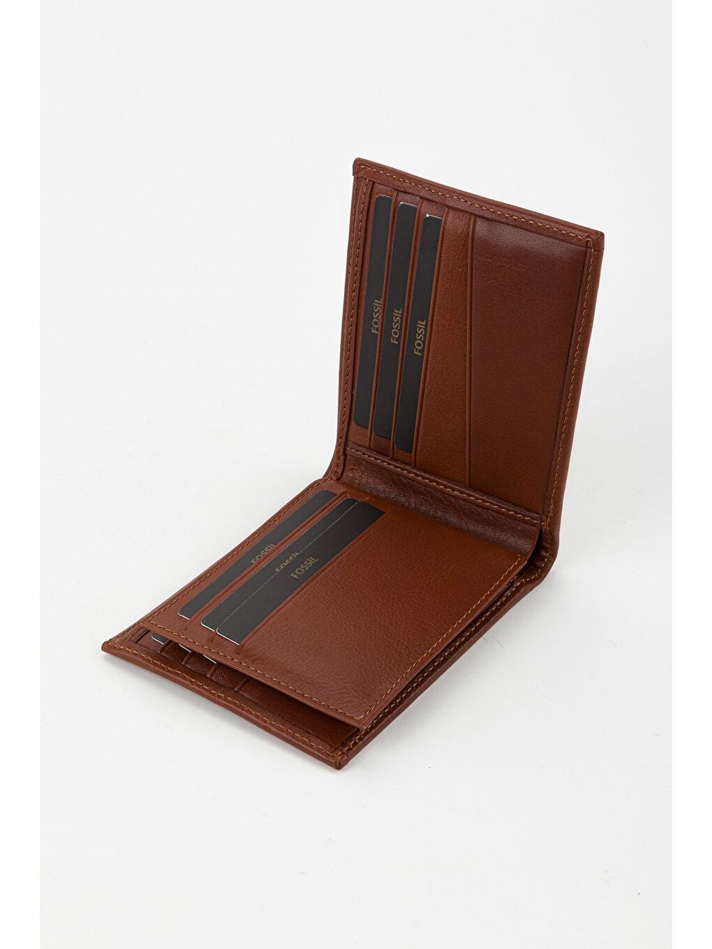 Kahverengi Kutulu Hakiki Deri Taba  Yatay Erkek El Portföyü Cüzdan-2