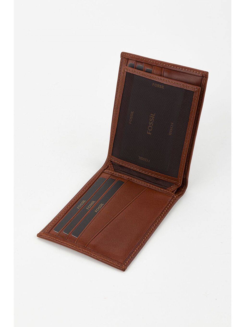 Kahverengi Kutulu Hakiki Deri Taba  Yatay Erkek El Portföyü Cüzdan-3