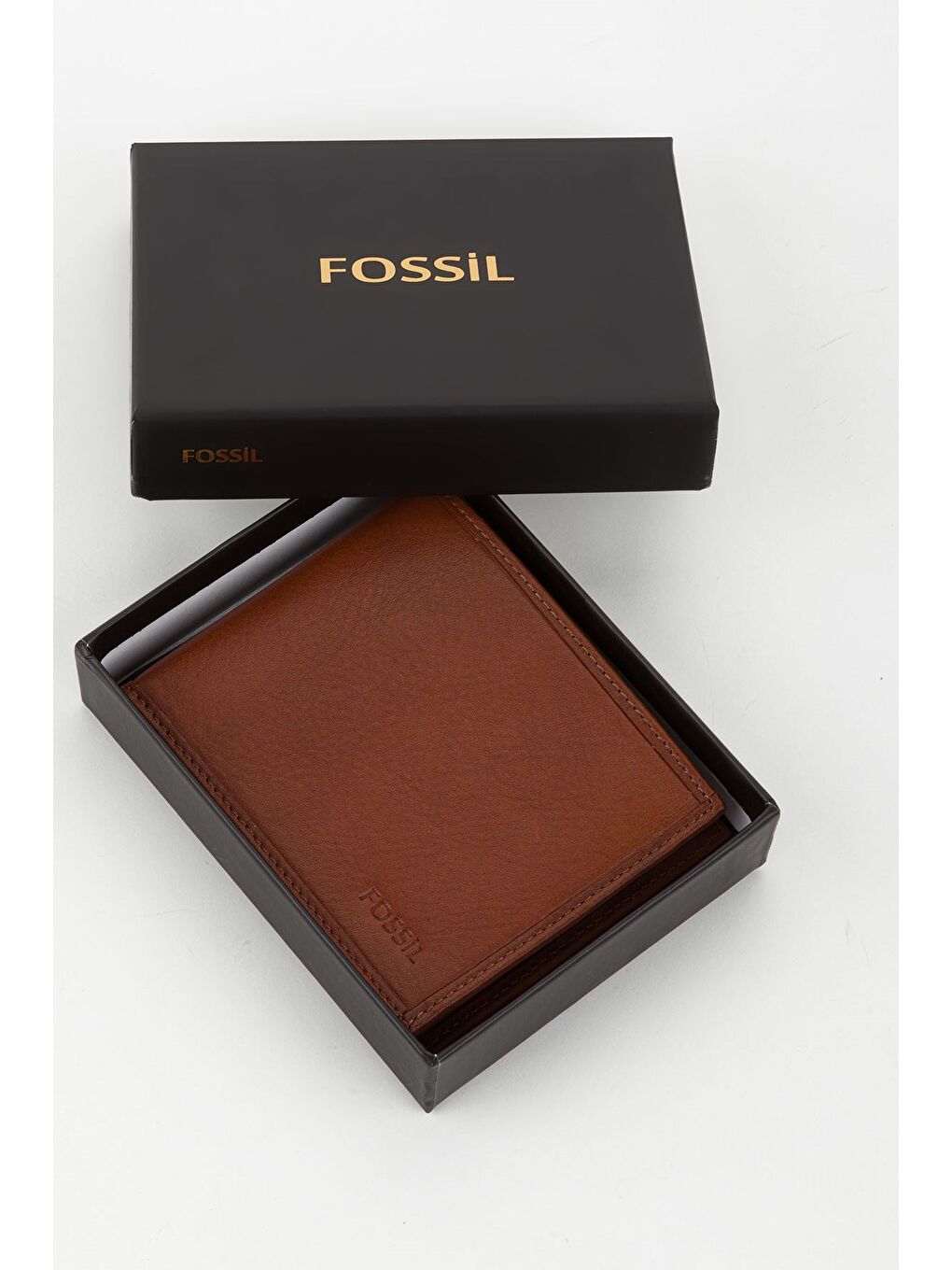 Kahverengi Kutulu Hakiki Deri Taba  Yatay Erkek El Portföyü Cüzdan-5