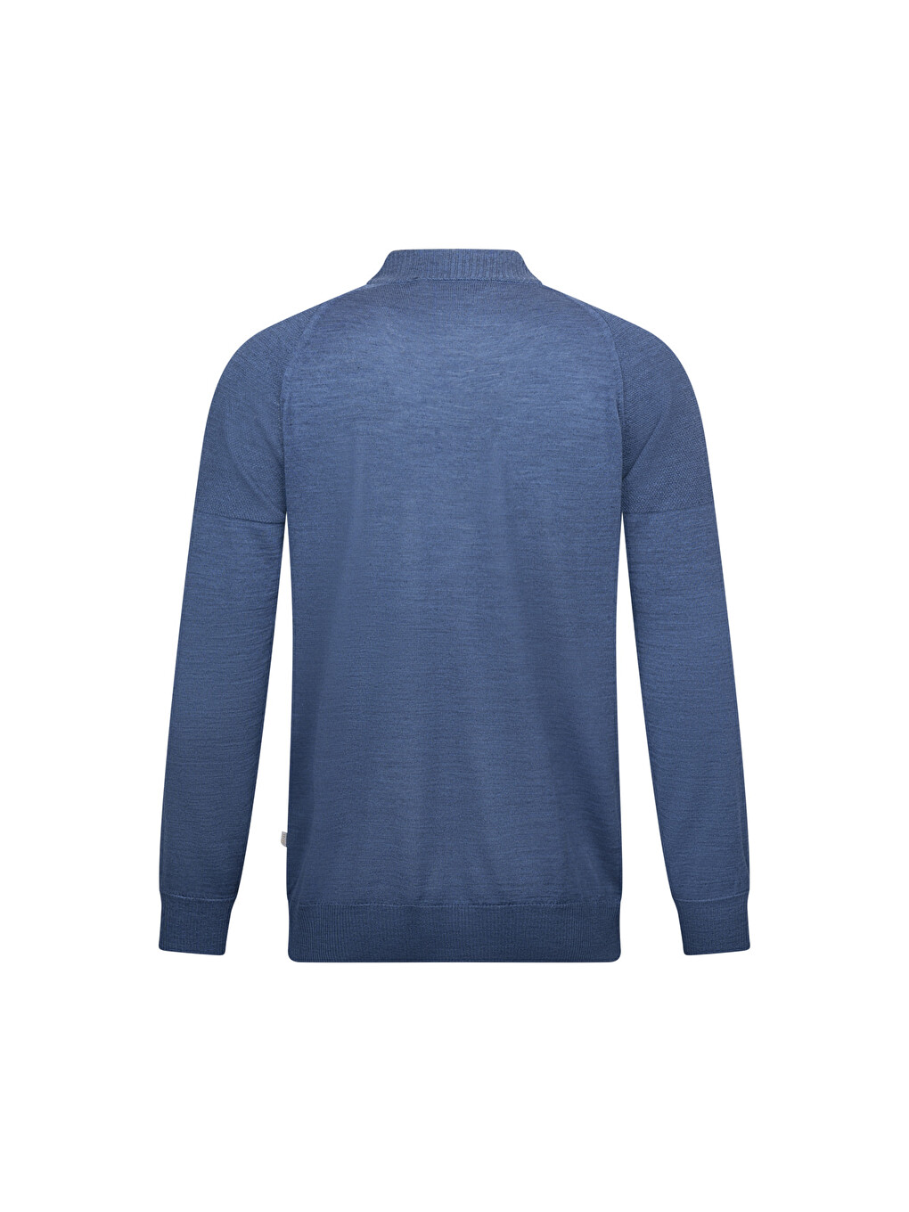 İndigo Regular Fit Çeyrek Balıkçı Yaka Yünlü Triko Kazak-1