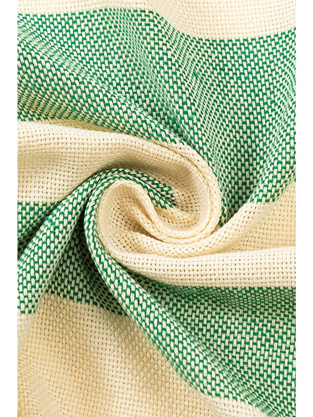 Yeşil Striped Peştemal Banyo Havlusu Plaj Havlusu-3