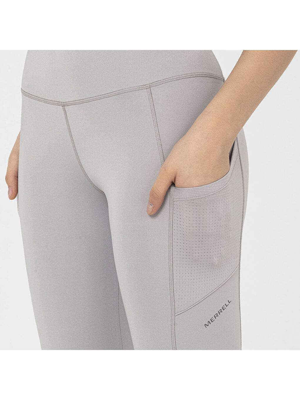 Ledge 7 Kadın Gri Koşu Taytı-4