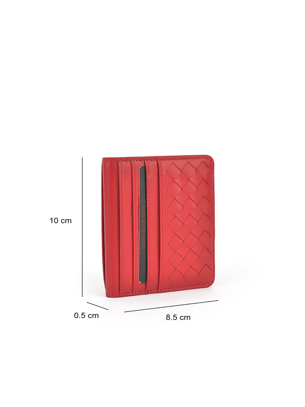 Hakiki Deri Kartlık 1539852Z01 Kırmızı-2
