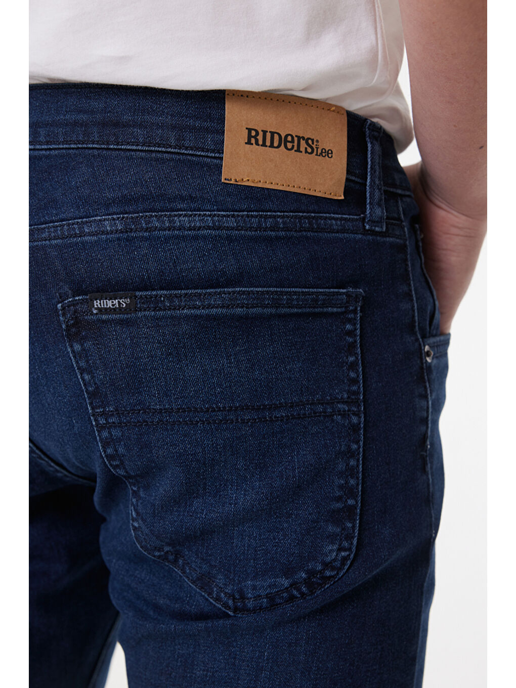 Kansas Slim Fit Normal Bel Koyu Mavi Esnek Jean Pantolon-4