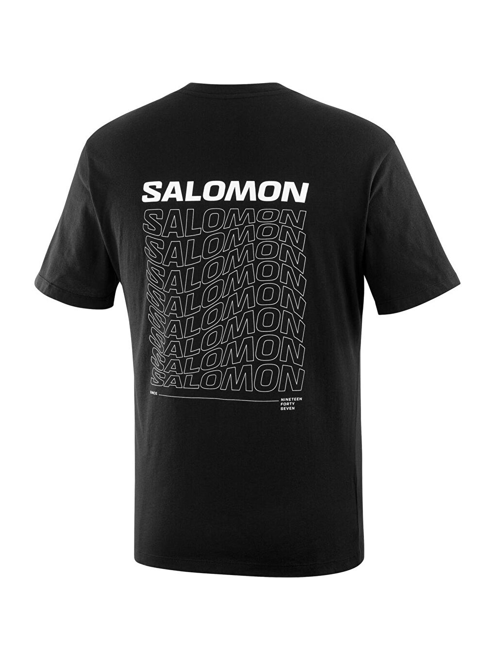 Sal Dynamic Logo Erkek Siyah Tişört-4