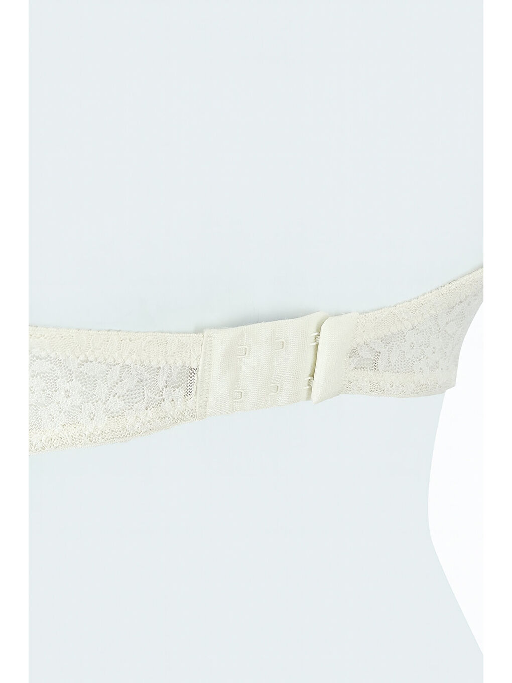 Ekru Nirvana Desteksiz Straplez Tek Sütyen-2