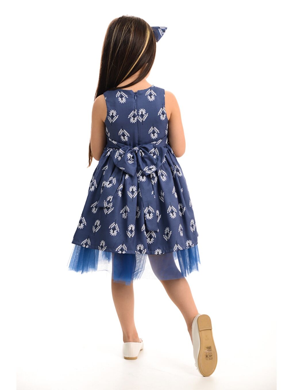 İndigo Mnk Mini Princess Belmando Kız Çocuk Elbise-1