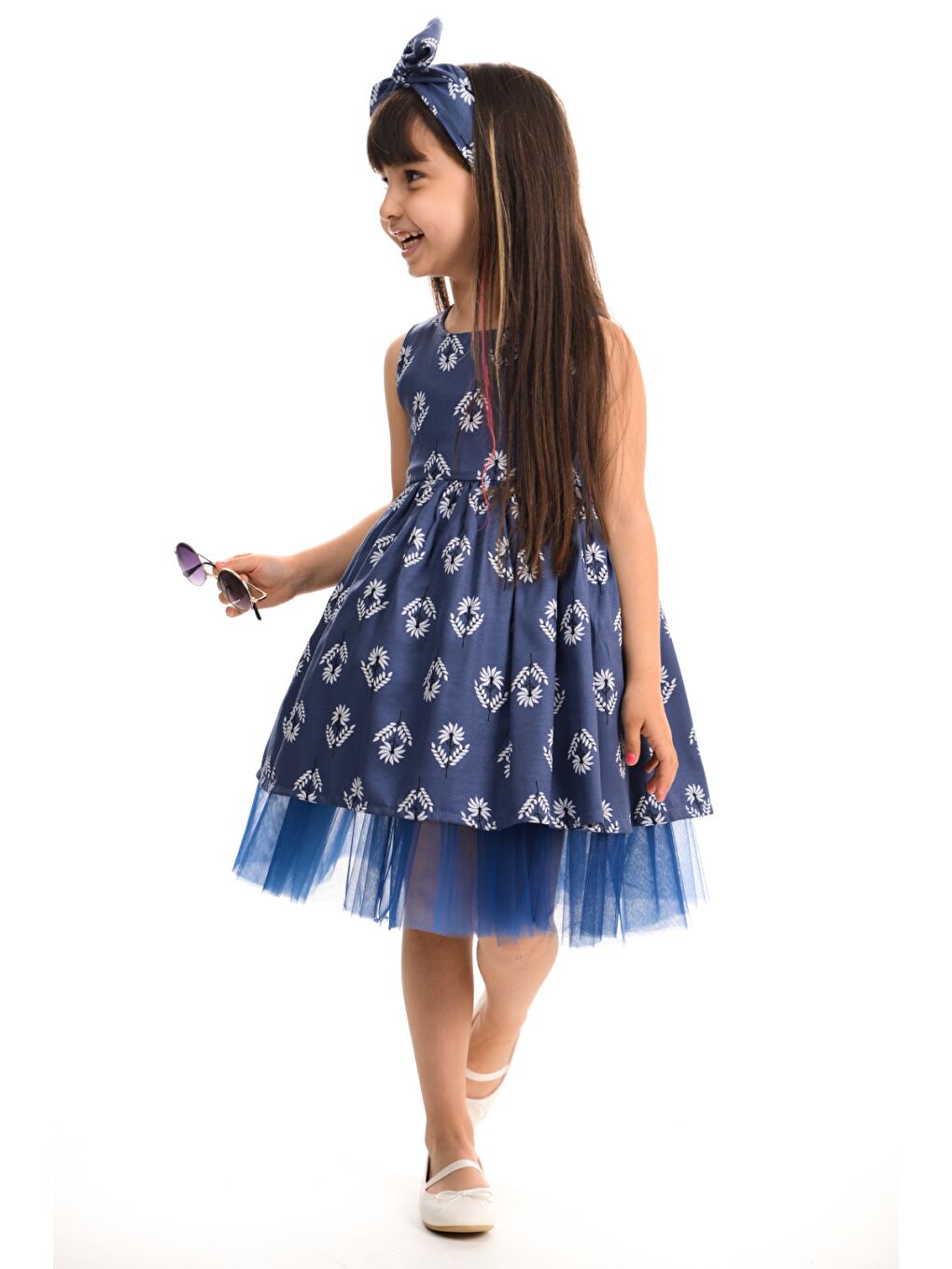 İndigo Mnk Mini Princess Belmando Kız Çocuk Elbise-2