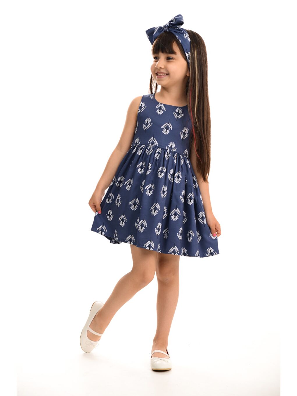 İndigo Mnk Mini Princess Belmando Kız Çocuk Elbise-5