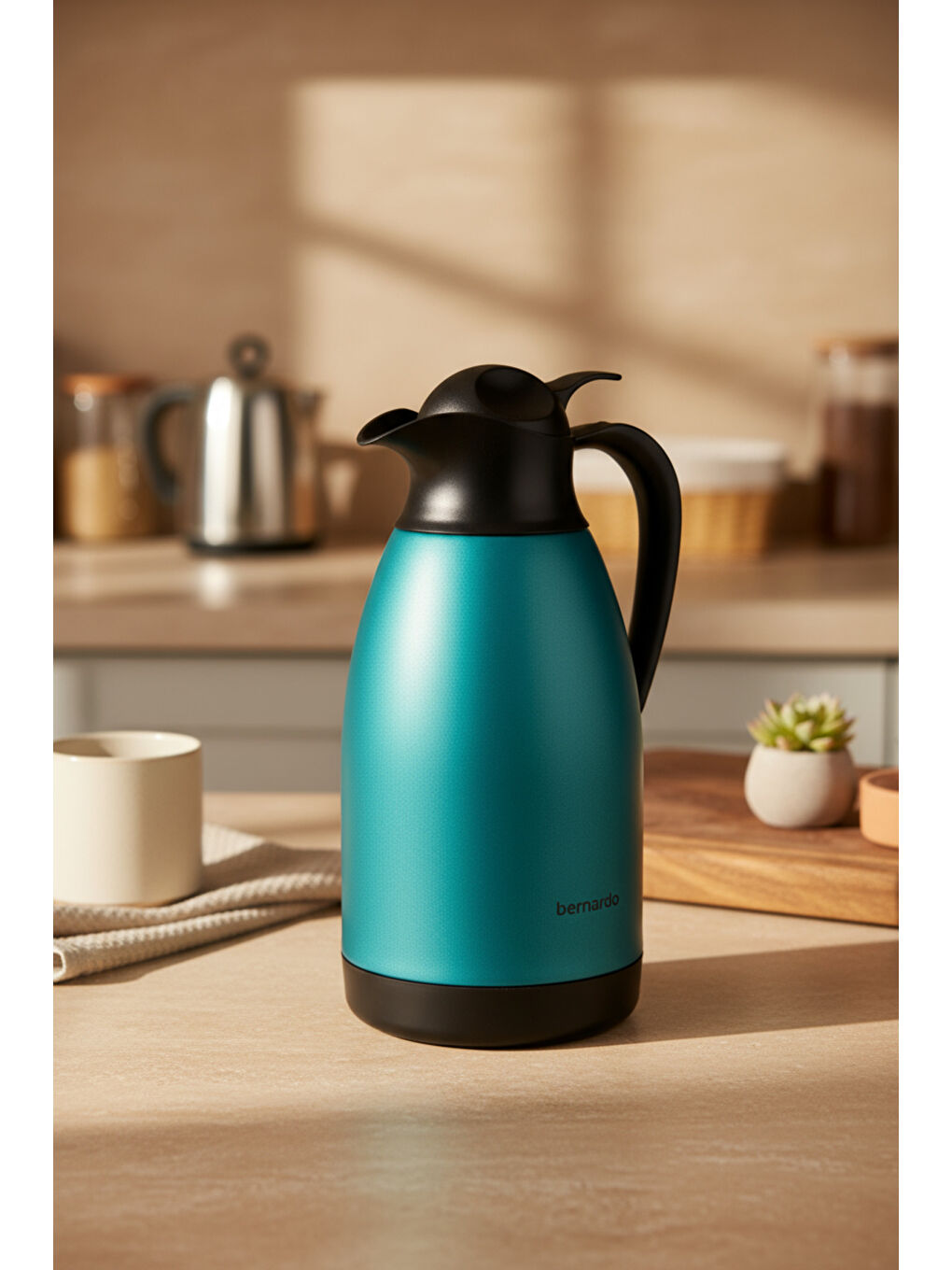 Grandio Çelik Termos Turkuaz 2 Litre