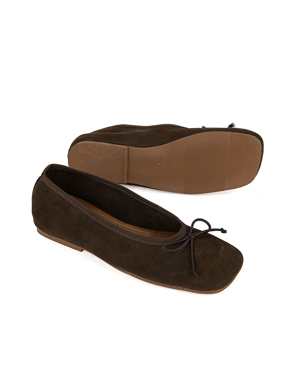 Kahverengi Kadın Hakiki Deri Babet 1611062Z4038 Kahve-3