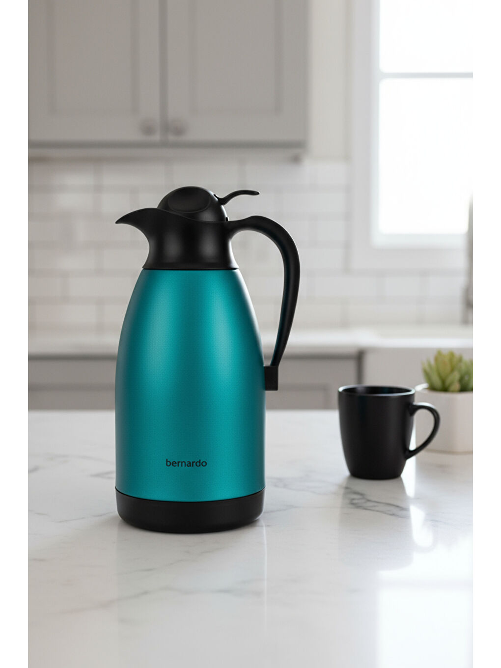 Grandio Çelik Termos Turkuaz 2 Litre-2