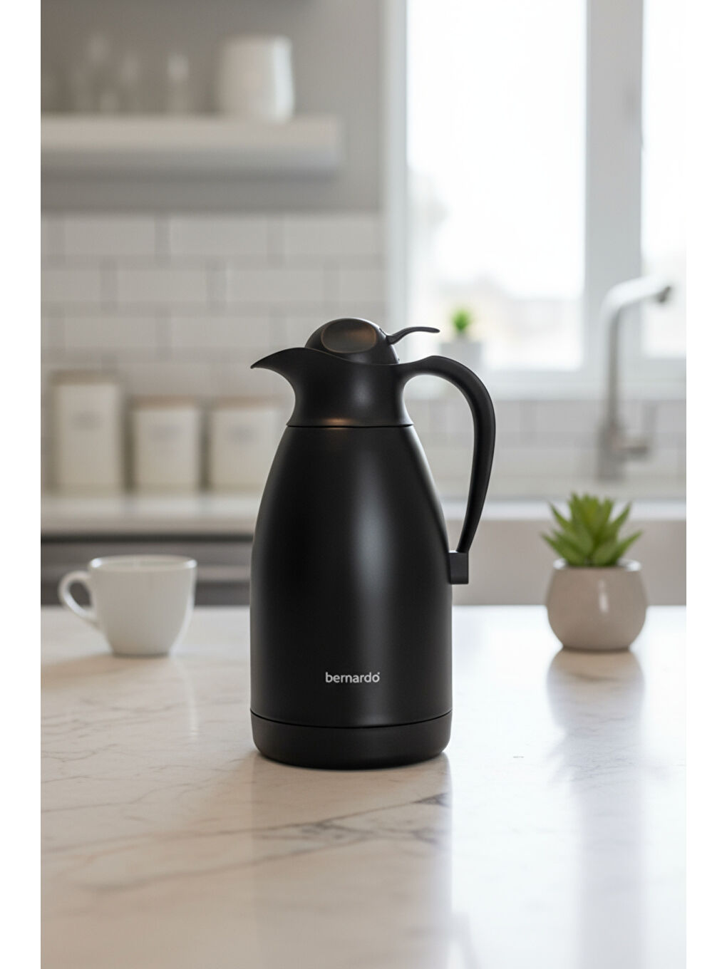 Grandio Çelik Termos Siyah 2 Litre