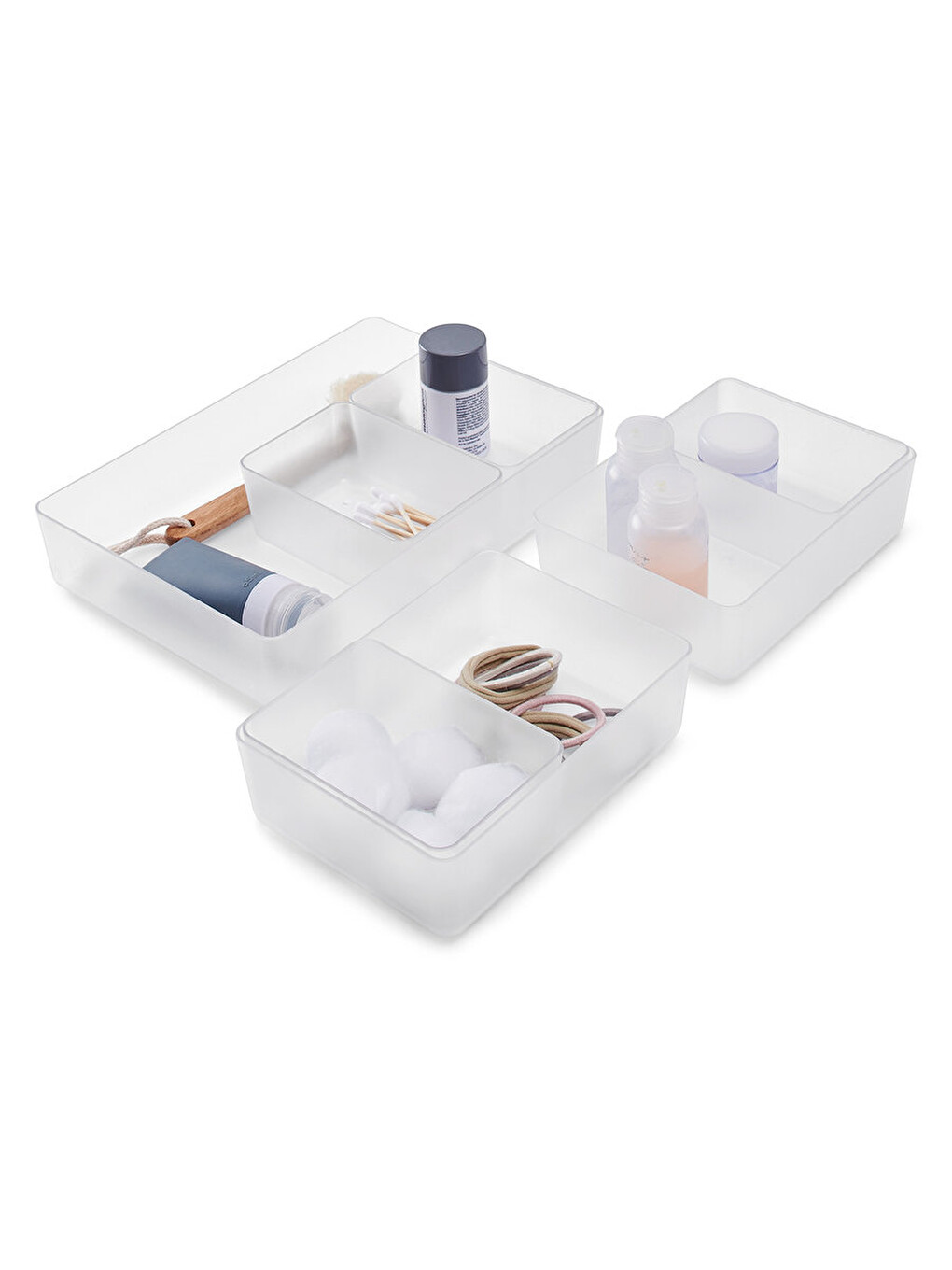 Renksiz Çekmece Düzenleyici Set-1
