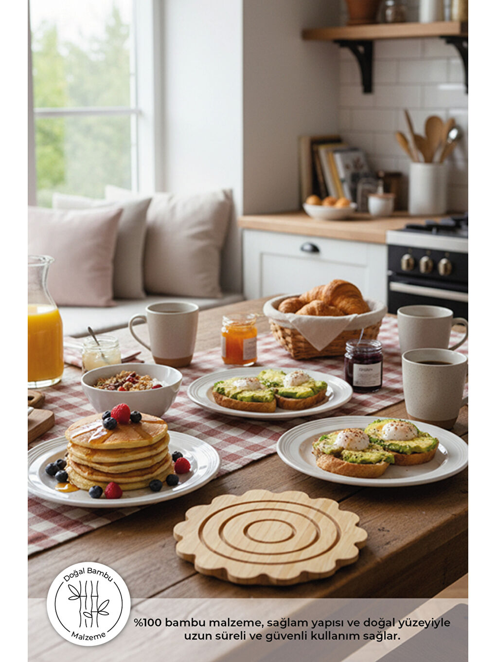 Kahverengi Patya Papatya Nihale-4