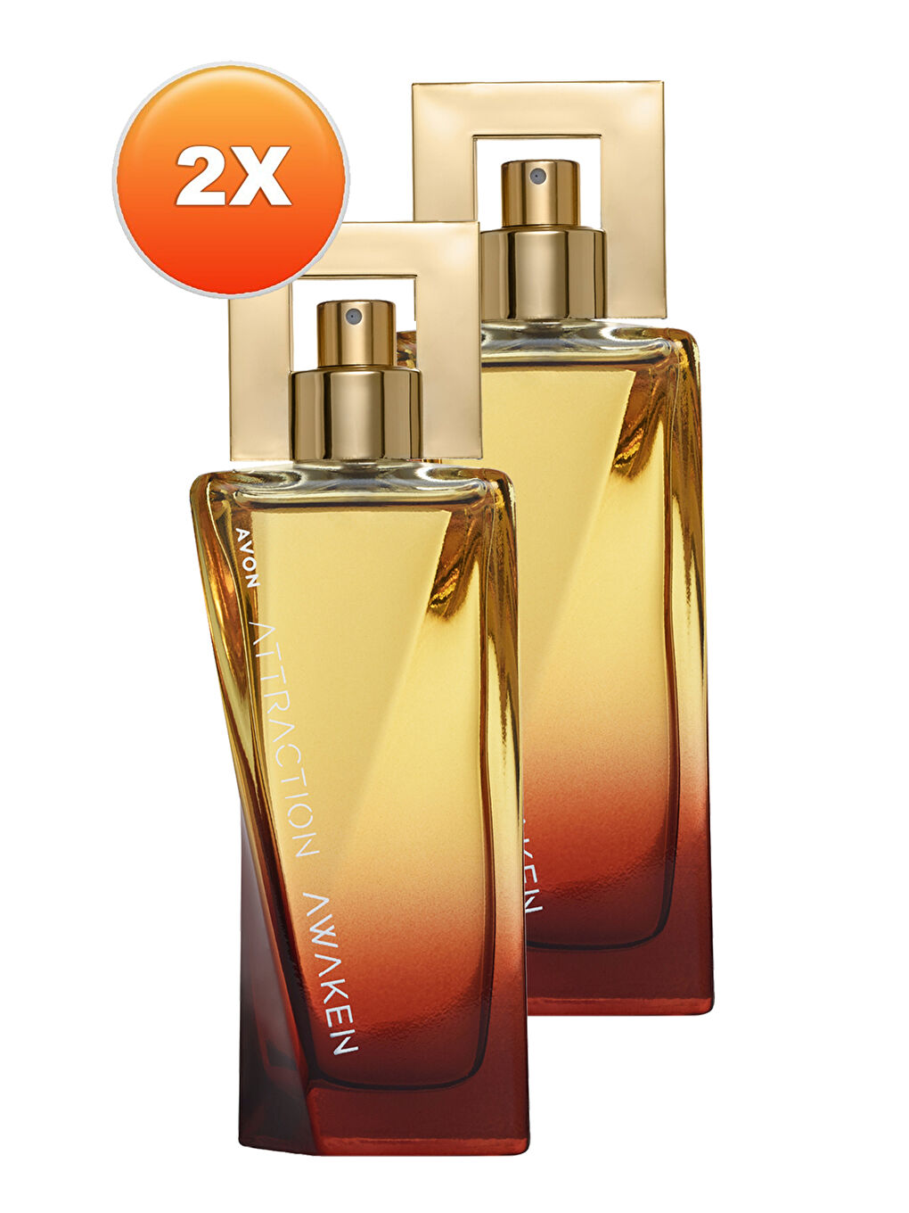 Attraction Awaken Kadın Parfüm Edp 50 Ml. İkili Set-1