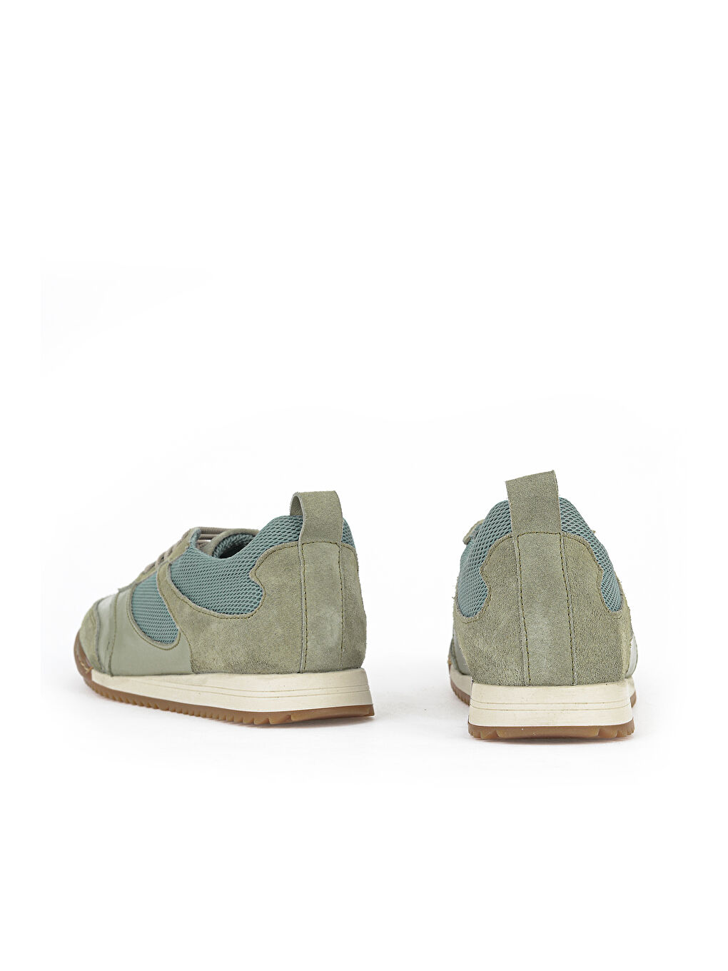 Kadın Hakiki Deri Günlük Sneaker 1611022Z2709 Yeşil-2