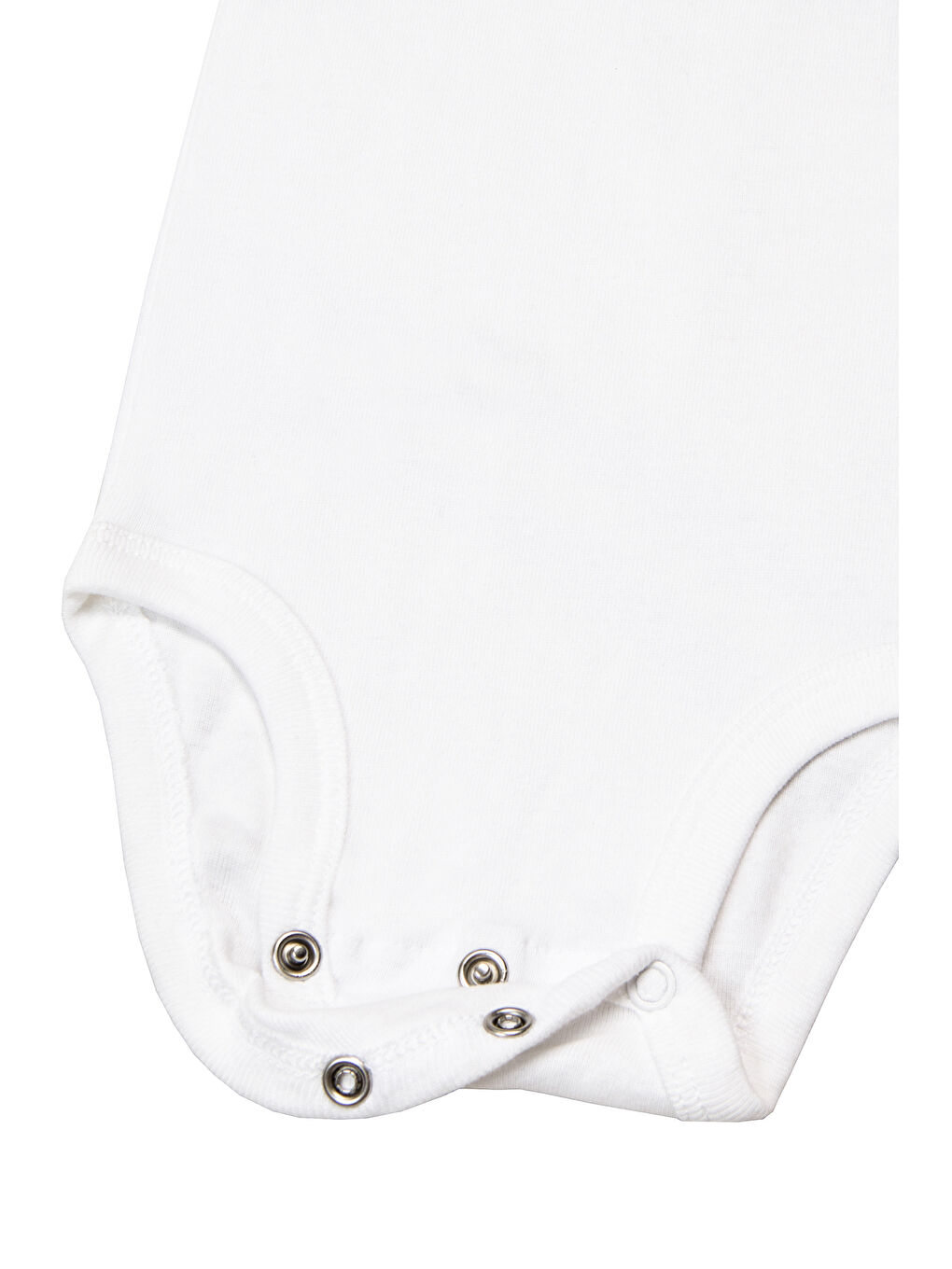 Bebek Kısa Kollu Body Set Kısa Kollu 5'li Paket Beyaz-4