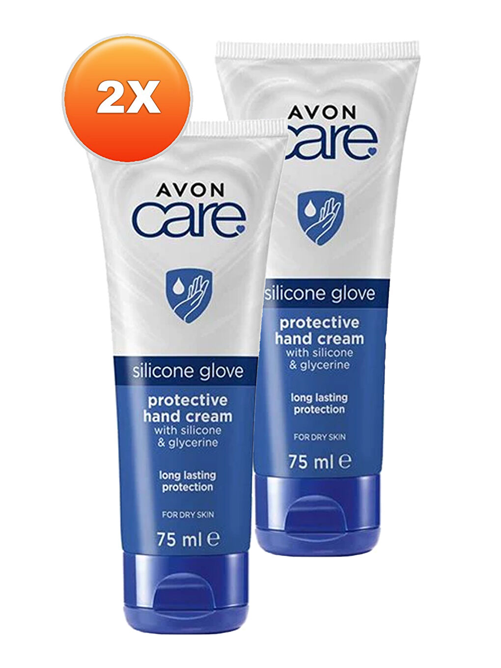 AVON Care Silikon ve Gliserin İçeren El Kremi 75 Ml. İkili Set - 1