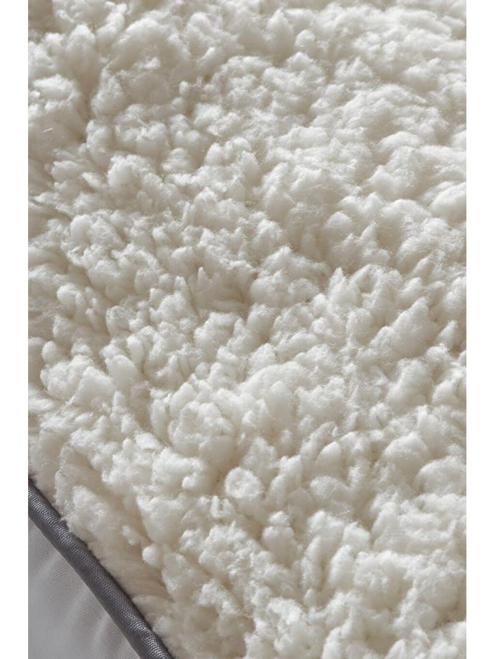 Ekru Sharpa 1000 Gr Silikon Dolgulu Pelüş Yastık Krem-5