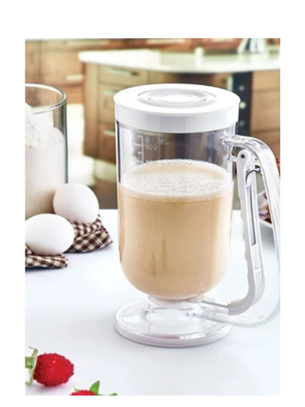 Renksiz Ölçekli Hamur Porsiyonlayıcı 1 lt-3