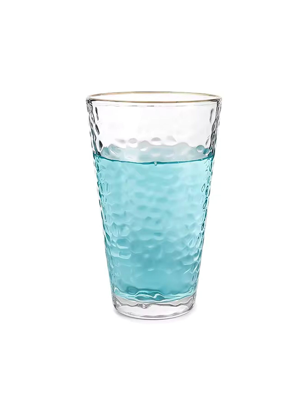 Renksiz Cam Su Bardağı 350 ml 4 Adet - 4361-1