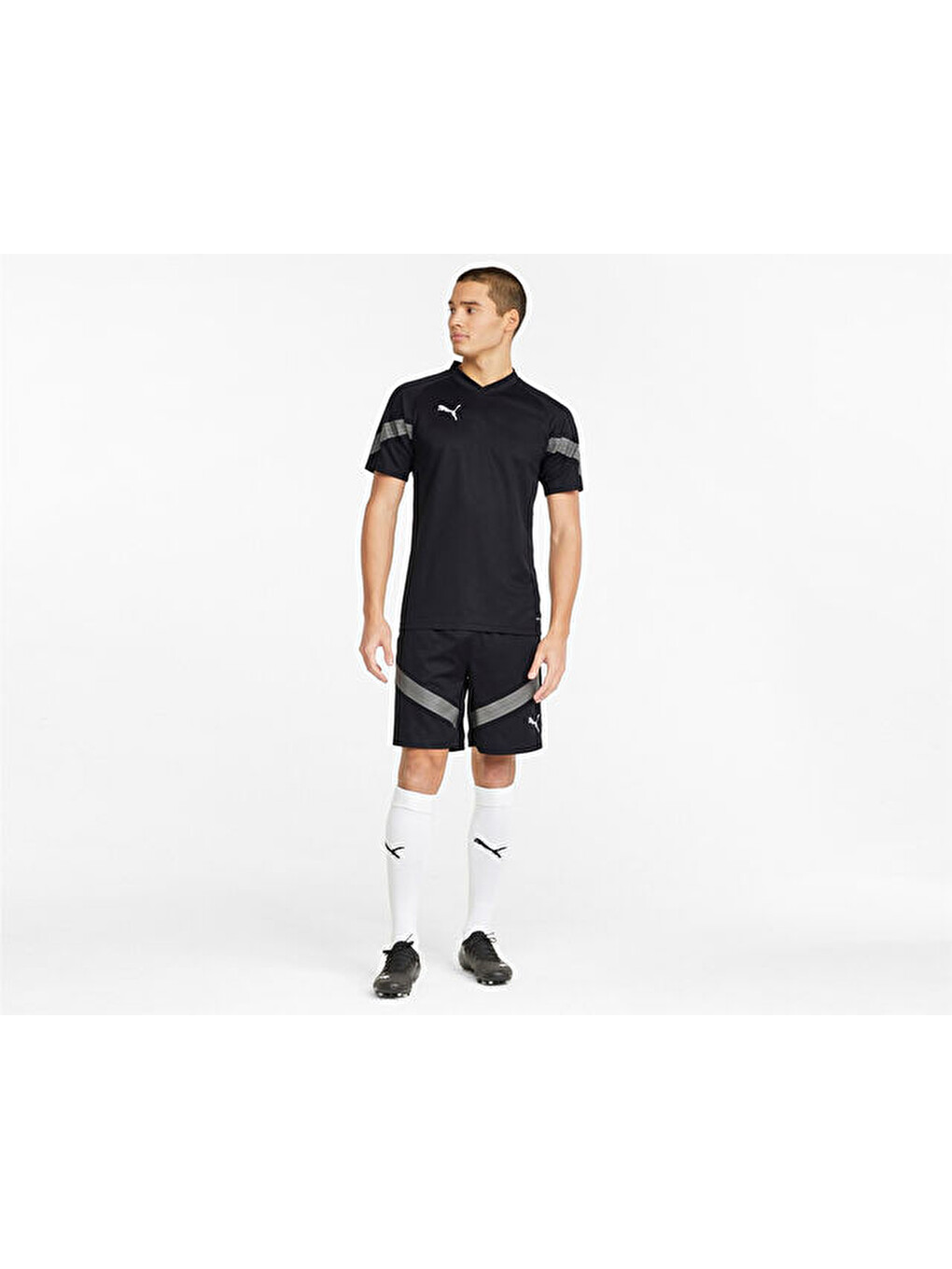 Teamfinal Training Jersey Erkek Futbol Forması 65737903 Siyah-4