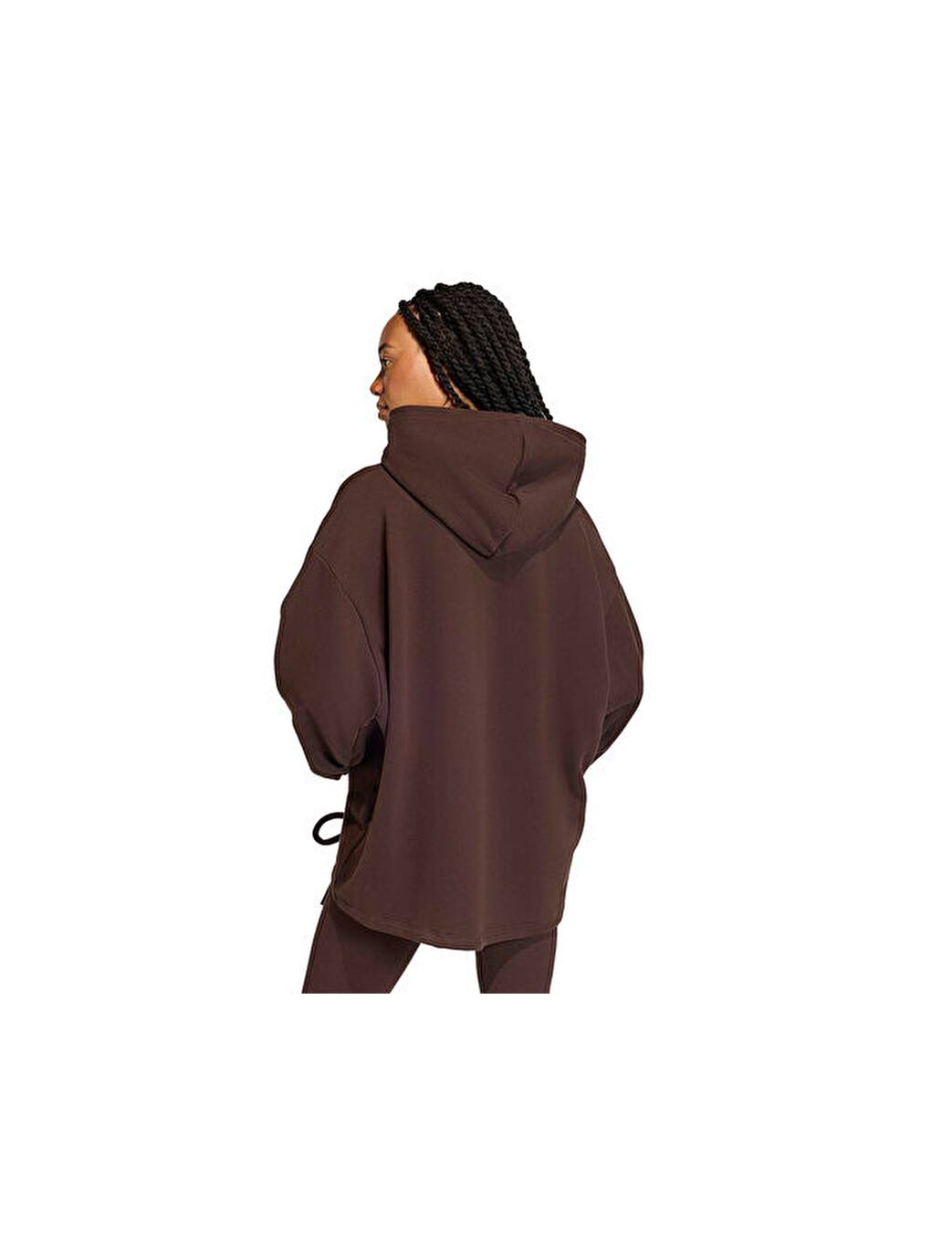 P Ess Hd Kadın Günlük Sweatshirts Kc8862 Kahverengi-1