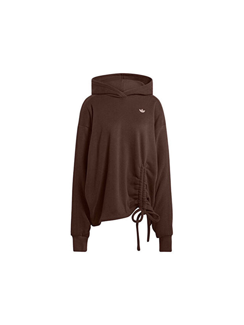 P Ess Hd Kadın Günlük Sweatshirts Kc8862 Kahverengi-4