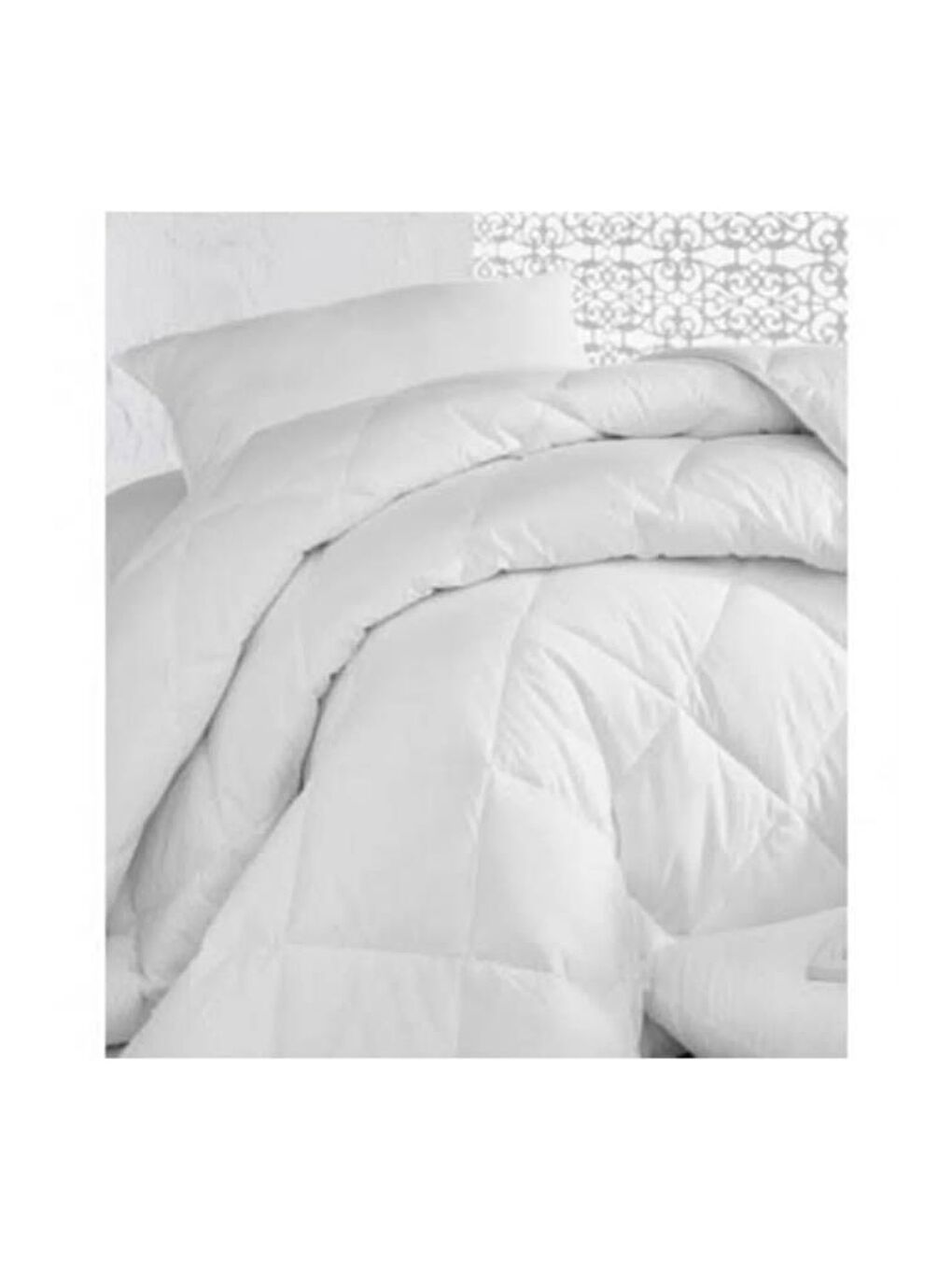 Beyaz Taç Kristal Tek Kişilik 1 Alana 1 Bedava Yorgan 155x215 Cm-1