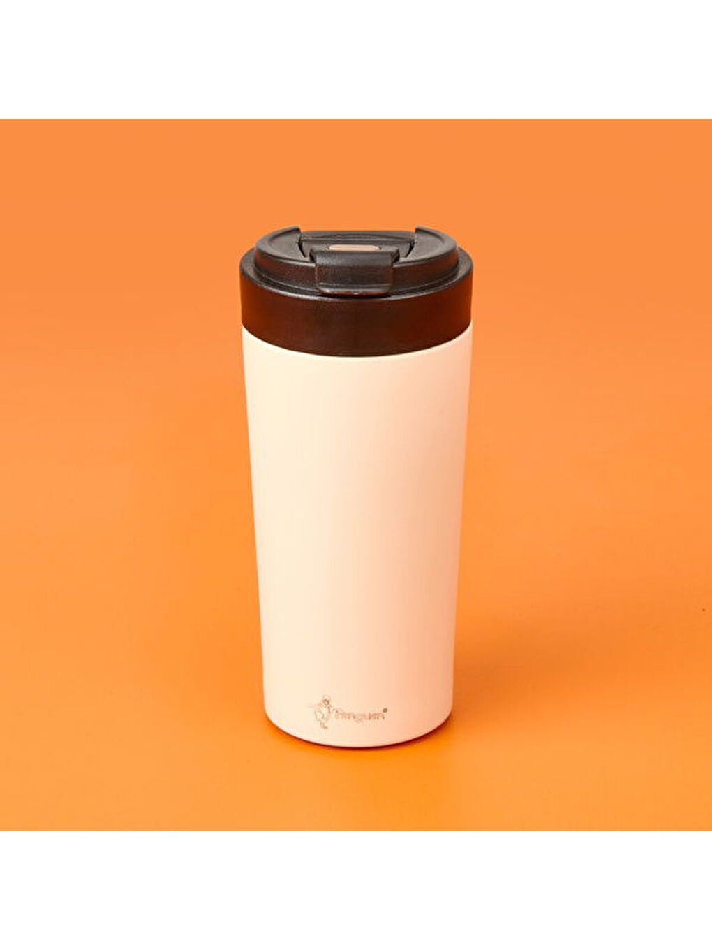 Mug Termos - Beyaz / Siyah - 380 ml-1